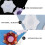2 Pezzi Forme Fiore in Silicone per Portacandele e Contenitori 10