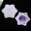 2 Pezzi Forme Fiore in Silicone per Portacandele e Contenitori 8