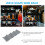 2Pcs Dark Grey PP Wave Shape Wine Rack Organizer for Bottle Storage 7