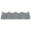 2Pcs Dark Grey PP Wave Shape Wine Rack Organizer for Bottle Storage 11