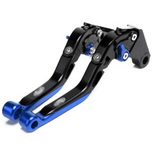 Hand Brake Clutch Lever Folding Extendable Motorcycle Brake Clutch Levers Color 10