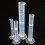 4Pcs Plástico 10Ml / 25Ml / 50Ml / 100Ml 8