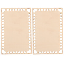 2 Pcs Base De Cesta De Para Crochê Diy