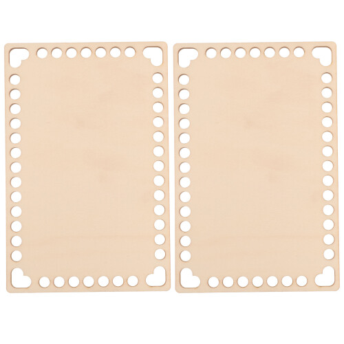 2 Pcs Base De Cesta De Para Crochê Diy