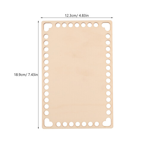 2 Pcs Base De Cesta De Para Crochê Diy 2
