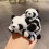 Faixa De Panda Pelúcia, Elástico, Prendedor De 10