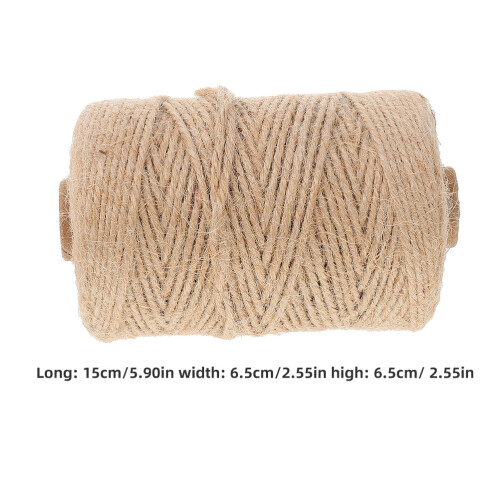 1 Rolo Corda Hemp Para Embalagem Presente À Mão 1