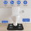 6x U-Shape Protector Pads For Toilet Deodorizing Commode Mat Training 2