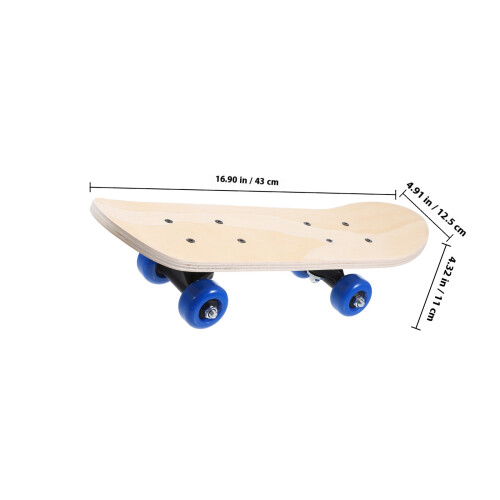 Skateboard 7 Camadas Double Tail Para 1