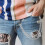 Pant Chain Corrente Hip Hop Calça Jeans 4