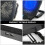 1Pc Portable Copper Laptop Cooler Stand Black Foldable Rack 9