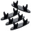 4Pcs Acrylic Pen Holder Stand Black Creative Multi-Purpose Rack 1