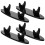 4Pcs Acrylic Pen Holder Stand Black Creative Multi-Purpose Rack 4