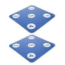 2Pcs Alvo Durável De Para Esgrima Com Montagem Parede