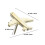 24 Pcs Metal Push Pin De Avião Decorativas 2