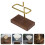 Draagbare Koffiefilterhouder Van Hout En Messing 3