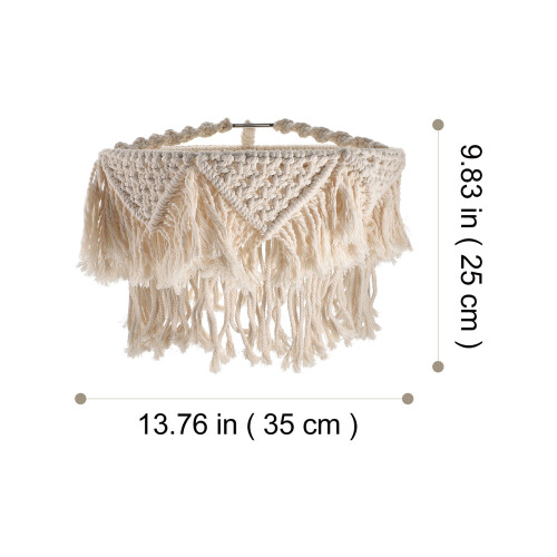 Lampshade Beige 1pack 13.76x9.82in 1