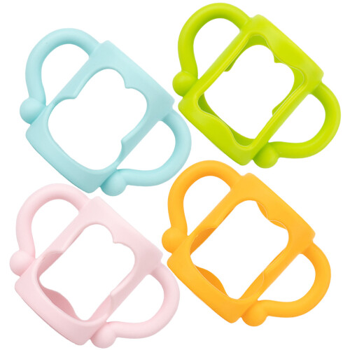 4 Unidades Alças De Silicone Para Garrafas De 1