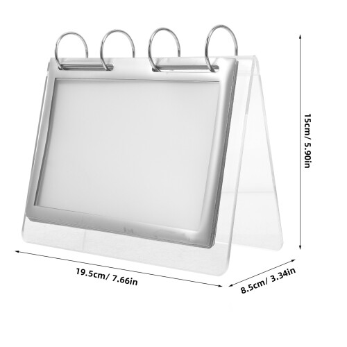 Suporte Para Cardápio Transparente Expositor Preços 2