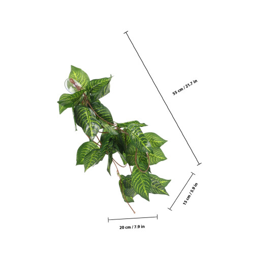Planta Falsa Para De Répteis, Decoração Artificial 1