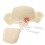2Pcs Chapéu Para Com Margaridas, De Ondulado 6
