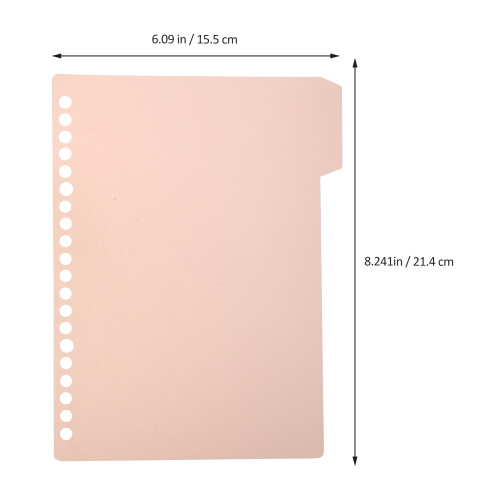 32Pcs Divisórias Para Caderno Com Para Escritório E Doméstico 1
