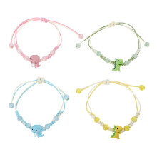 4 Unidades Pulseiras De Cordão Com