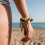 4 Unidades Pulseiras De Cordão Com 4