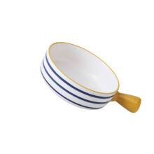 Keramisk Nudel Sup Med Handtag
