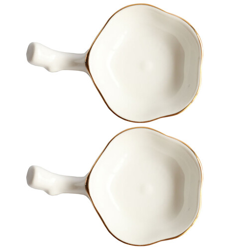 2Pcs Suporte Cerâmica Para Talheres E Descanso De Hashis