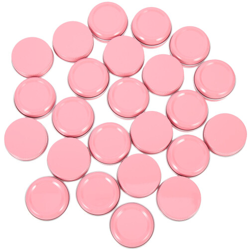 24Pcs Aluminium Burkar Med Skruvlås