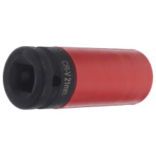Drive Impact Porca Soquete Alta Resistência 21 Mm 1/2 Polegada