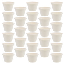 50Pcs Engångs Glasskopar Dessertkoppar Massakoppar Yogurtförpackningar