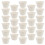 50Pcs Engångs Glasskopar Dessertkoppar Massakoppar Yogurtförpackningar 1