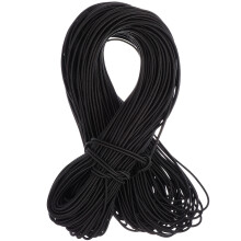 Redonda Elástica 100M 2,5Mm Para Artesanato De Máscara
