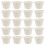 50Pcs Engångs Glasskopar Dessertkoppar Massakoppar Yogurtförpackningar 9