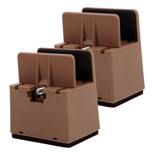 2Pcs Elevadores De Ajustáveis Para Móveis E Mesas