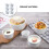 6 Pcs Home Gräddbakningsformar I Keramik 11