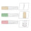 3Pcs Lipglossrör, Mascara Delflaskor 5