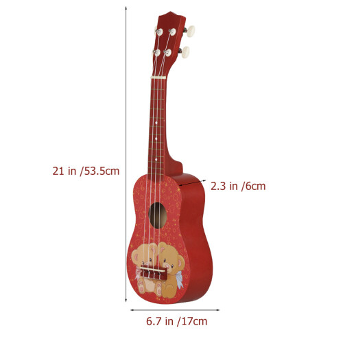 Concert Ukulele 21 Polegadas Instrumento Musical Profissional 1
