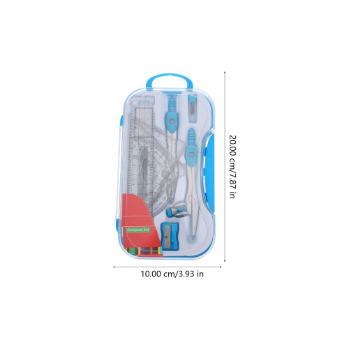 Conjunto De Ferramentas De Desenho Escolar Kit Matemática 2