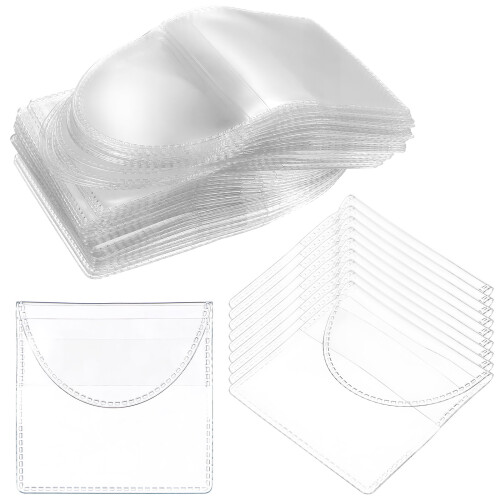 150 Unidades Protetores Para Moedas E Envelopes De Bolso Simples