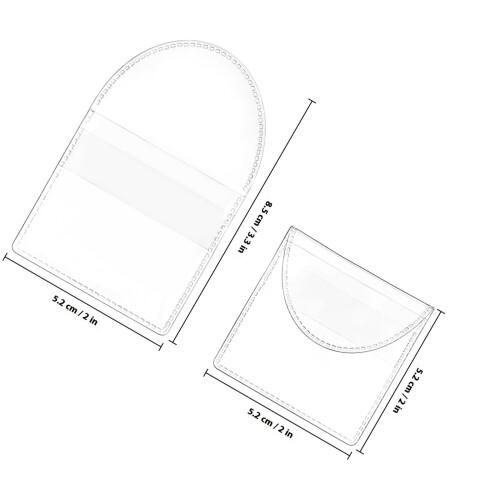 150 Unidades Protetores Para Moedas E Envelopes De Bolso Simples 1