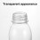 12 St 250 Ml Plastmjölkbehållare För Dryckesflaskor 10