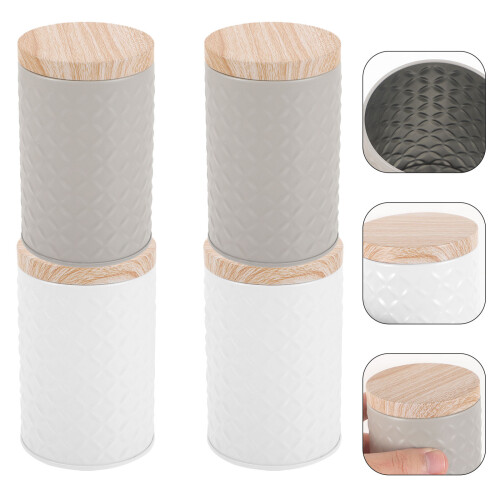 4Pcs Kakburkar För Matförvaring Högtidsbakverk 2