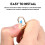 4 Peças Alça De Corrente Para Bolsa Extensor De Correntes 11