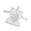 Soft Baby Bath Support Cushion - Light Blue Star Pattern, Breathable, Adjustable 14