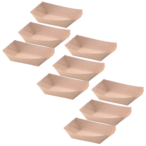 50Pcs Form Lådor Kraftpapper För Lunch Fester