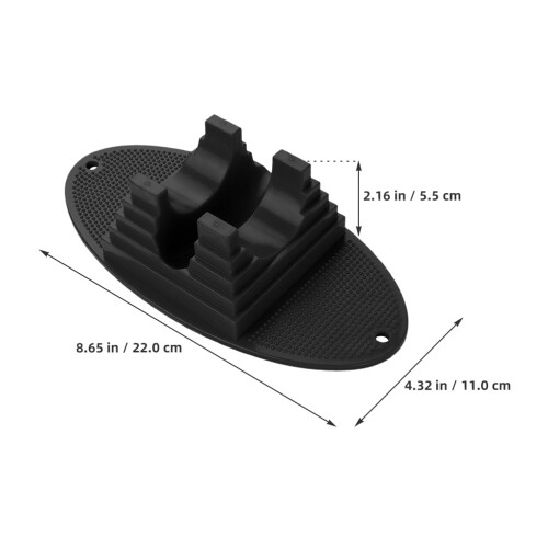 4Pcs Suporte Universal Para Scooter Com Preto 1