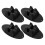 4Pcs Suporte Universal Para Scooter Com Preto 11